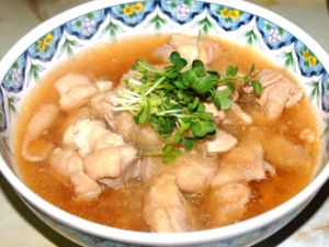 鶏モモのみぞれ煮