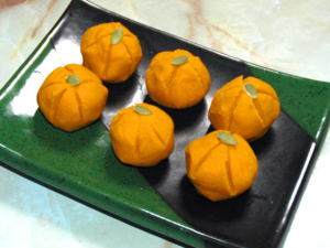 南瓜で作る！なんちゃって☆みかん