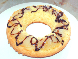 リンゴのシンプルリングケーキ