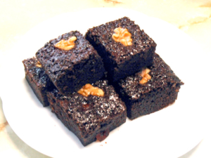 ココアで作るブラウニー