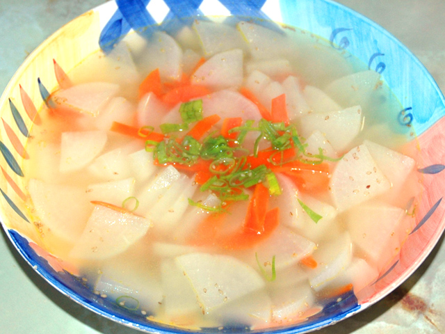 大根と人参の旨塩煮