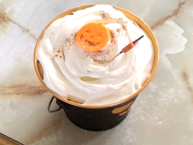 ミニサイズの南瓜バケツプリン