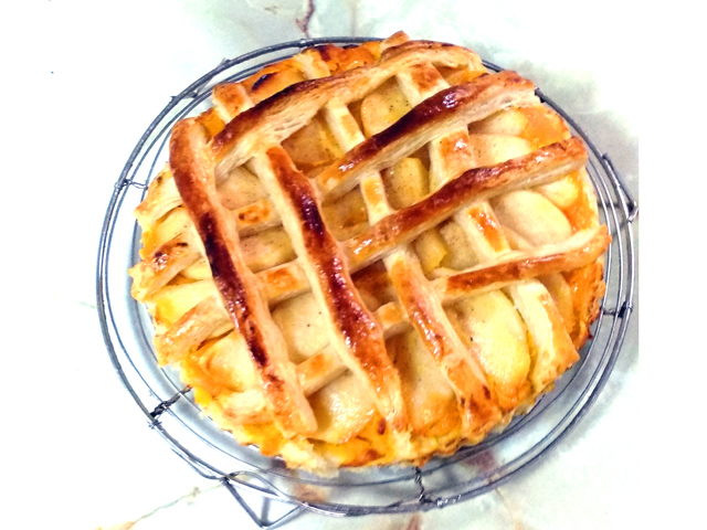 りんごと南瓜のダブルサクサクパイ