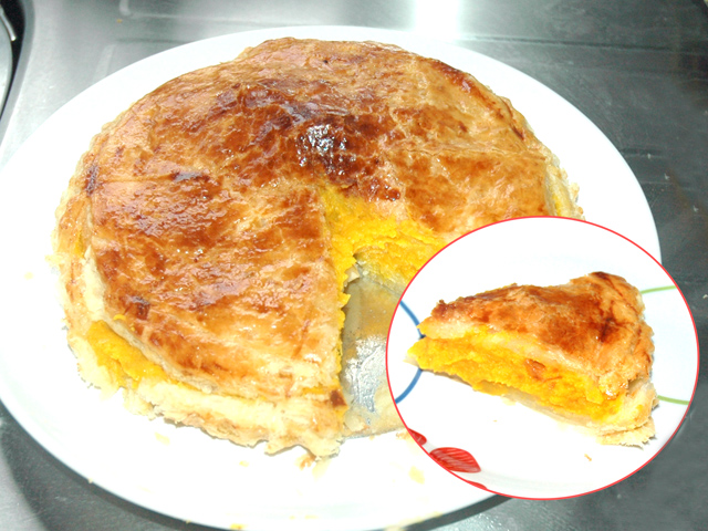 サクサク生地の濃厚パンプキンパイ