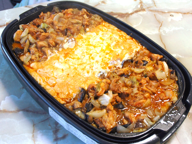 ピリ辛のチキンタッカルビ