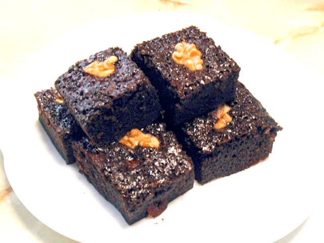 ココアで作るブラウニー