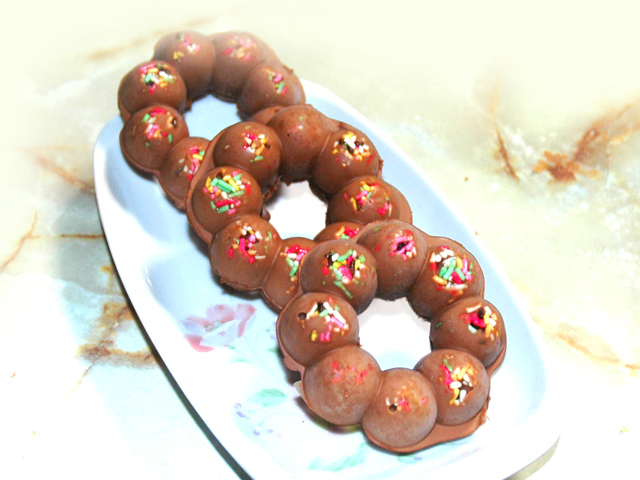 生チョコドーナツ風ポンデリング