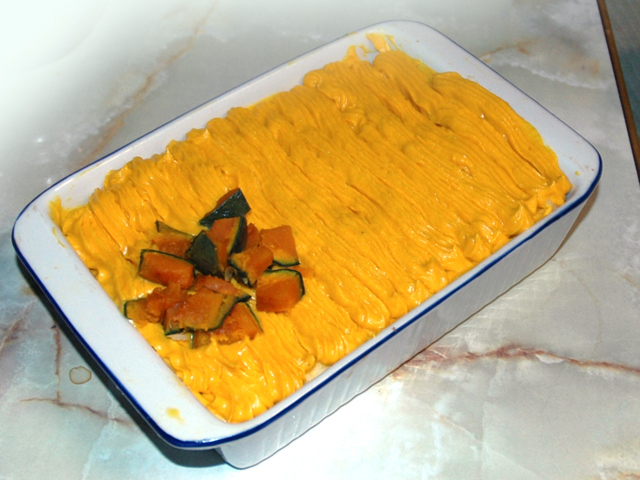 南瓜のスコップケーキ