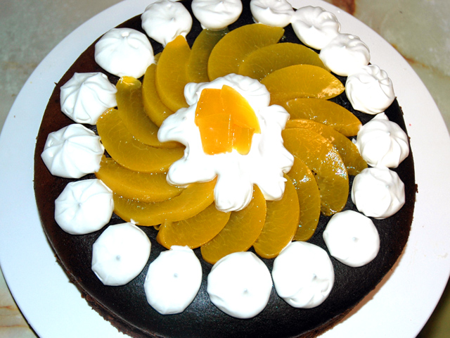 しゅわしゅわのスフレチョコケーキ