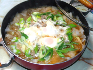 鶏モモと大根のヒラヒラ鍋