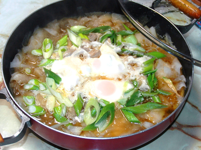 鶏モモと大根のヒラヒラ鍋