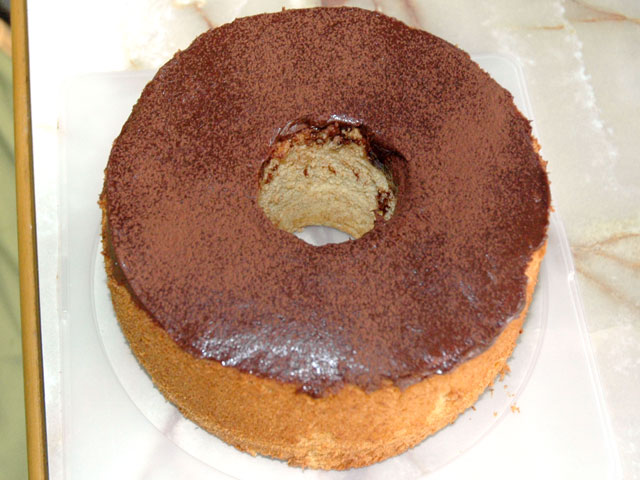 カルーアとカカオのシフォン