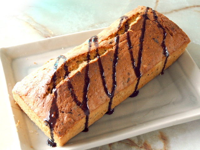 白桃とアールグレイティーパウンド