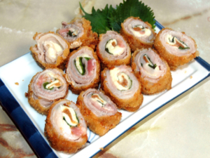 意外と簡単な豚バラのロールカツ