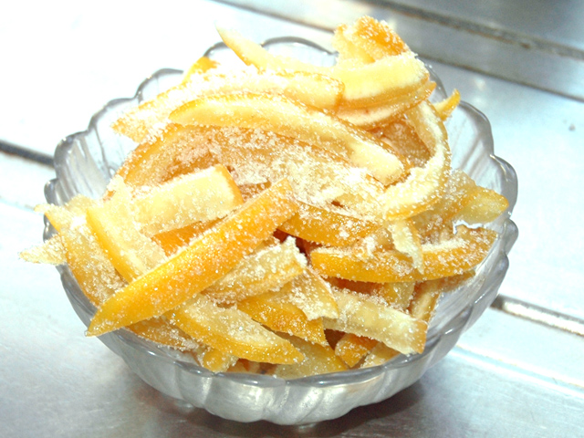 グレープフルーツのほろ苦ピール