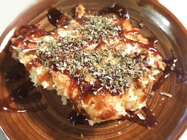 ホットプレートでお好み焼きパーティー