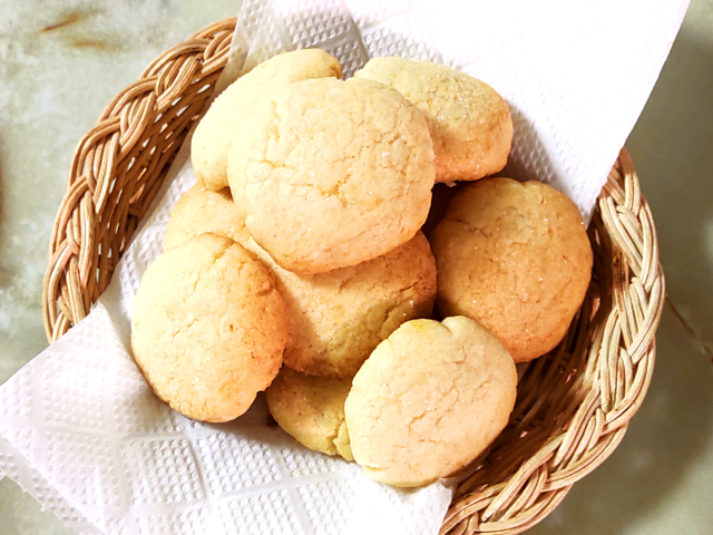 レモンのオイルクッキー