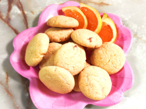 オレンジたっぷりオイルクッキー