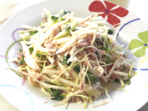 ダブル大根のツナマヨサラダ