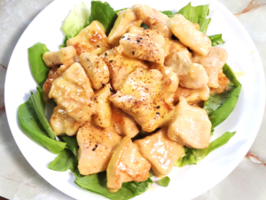 エビマヨならぬ鶏マヨ