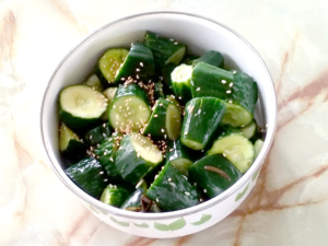 大量消費!きゅうりの甘酢漬け