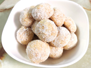 ごまのスノーボールクッキー