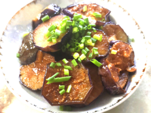 加茂なすのとろとろ甘辛煮