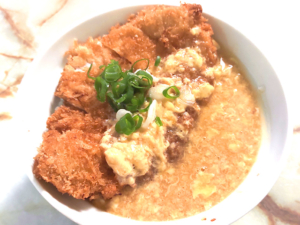 卵あんのシンプルかつ丼