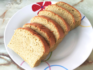 ちょっぴり抹茶の台湾風カステラ