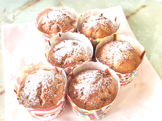 シュトーレン風オイルカップケーキ