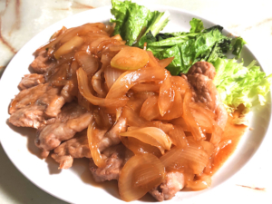 ガーリック風味のスタミナトンテキ