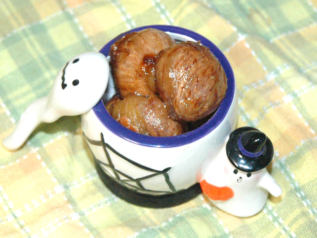 圧力鍋で！和風のマロングラッセ(栗の渋皮煮)