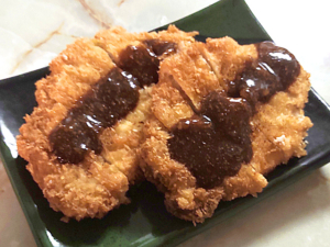 アレンジ！ごま風味のソースとんかつ