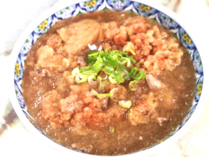 大根と豚こまのかき揚げ入りみぞれ煮