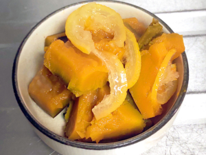 フルーティ？ゆずと南瓜の甘煮