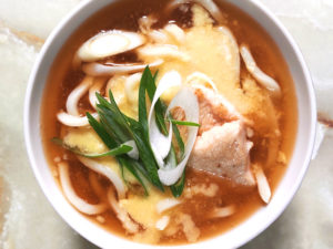 卵あんかけ風のシンプルなうどん