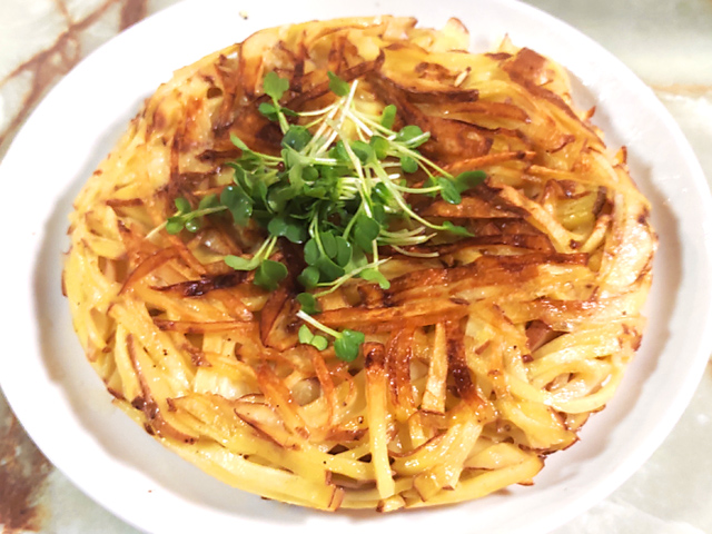 そのまま食べても美味しい！じゃがいものガレット