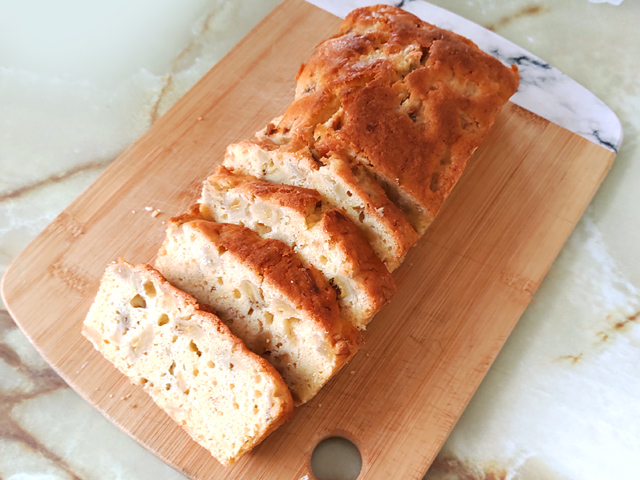 しっとりフルーティー！バナナのシンプルパウンド