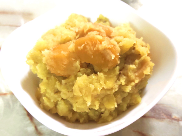 さつまいも大量消費！栗の甘露煮で栗きんとん