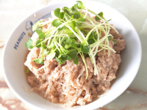 生たらこの白滝和え