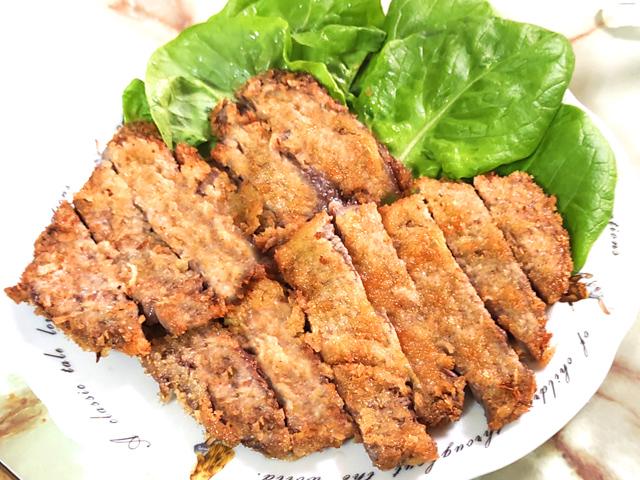 たまには贅沢！ステーキ肉のビフカツ