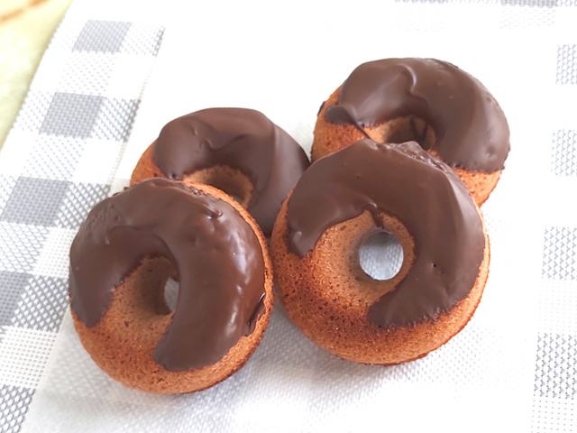 グルテンフリー！プロテインで作る焼きドーナツ