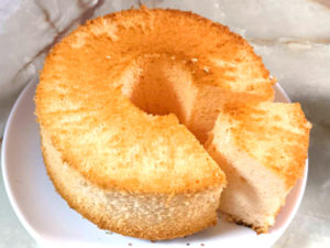 ラズベリーパウダーで！ちょっとフルーティシフォン