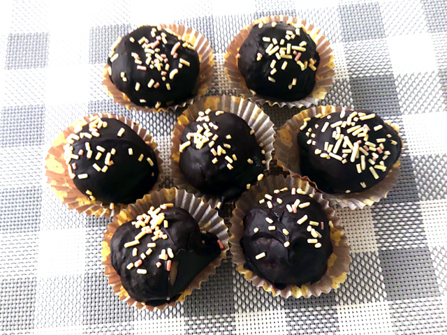 バレンタインに！和洋折衷の白玉団子チョコ