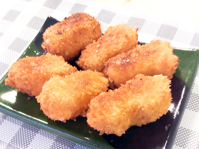 かにかまで作る！かにクリーム風コロッケ