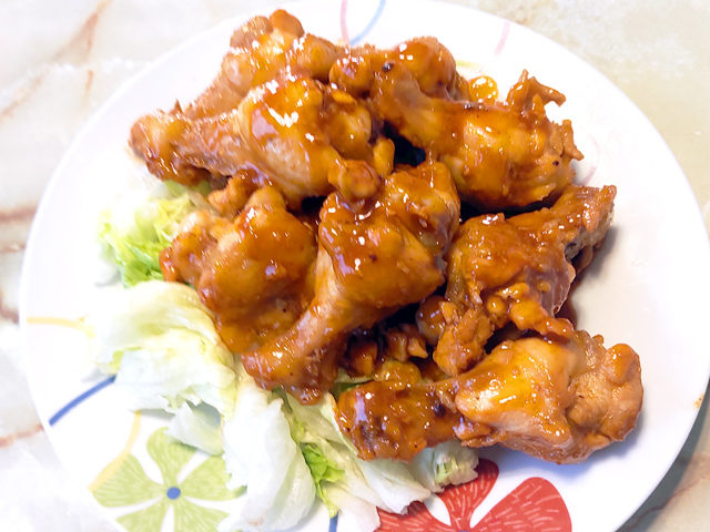 揚げない！圧力鍋でヤンニョムチキン風