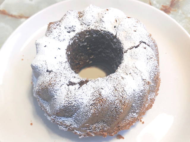 ホロ苦？コーヒー味のシンプルクグロフケーキ