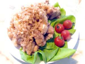 から揚げアレンジ！塩ザンギの玉ねぎソースがけ