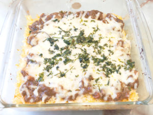 残り物のカレーでドリア