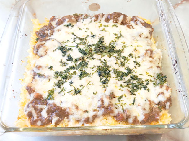 残り物のカレーでドリア